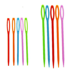 Multi Color Plastic Hand Sewing Needles